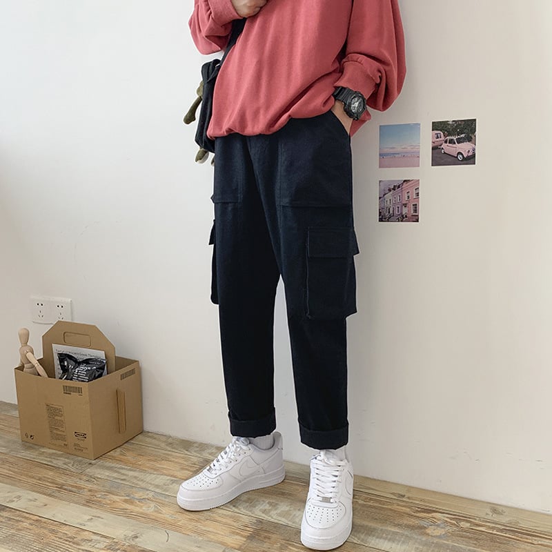 Men's Baggy Overalls Image 4