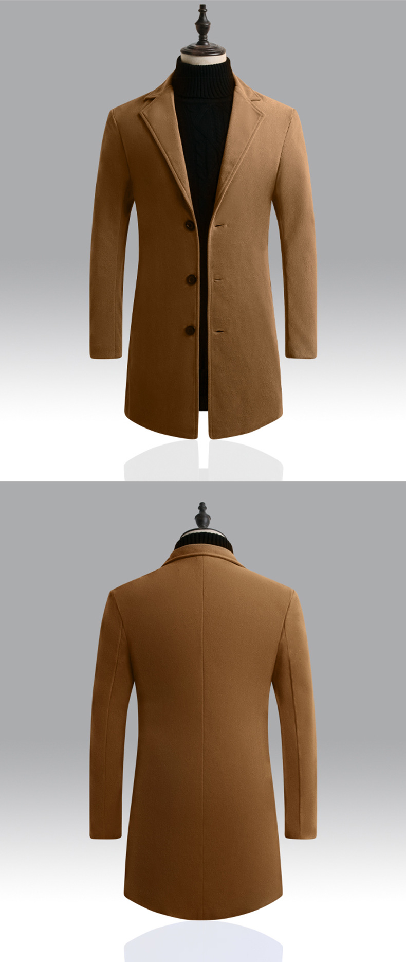 Long Trench Coat Image 8