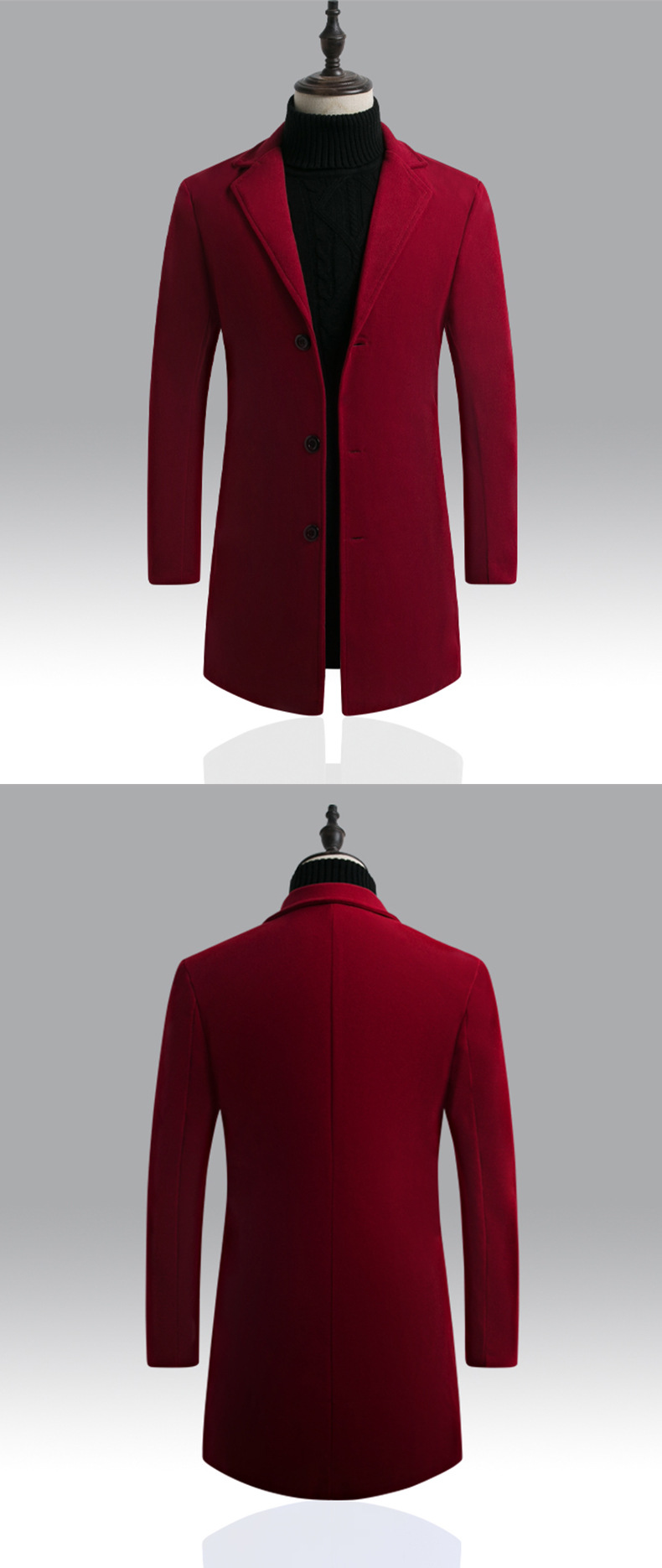 Long Trench Coat Image 4