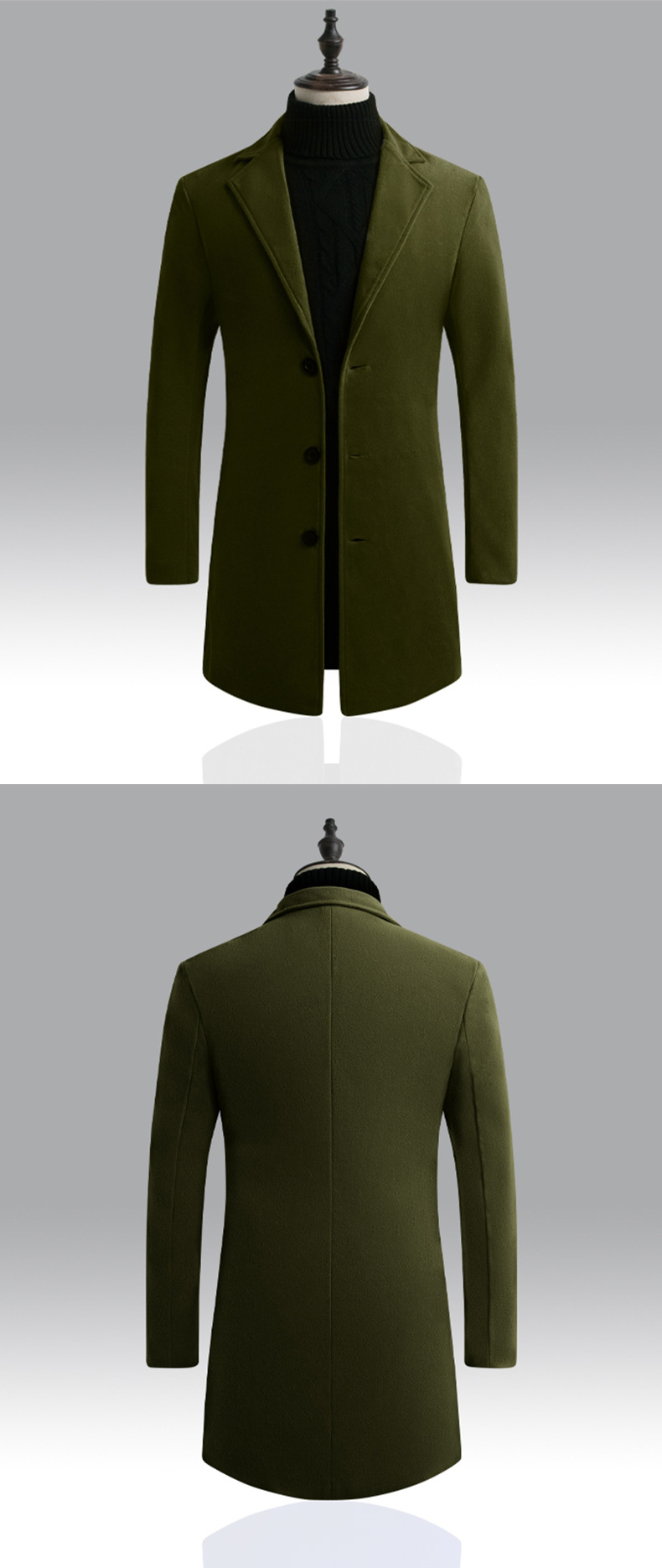Long Trench Coat Image 6