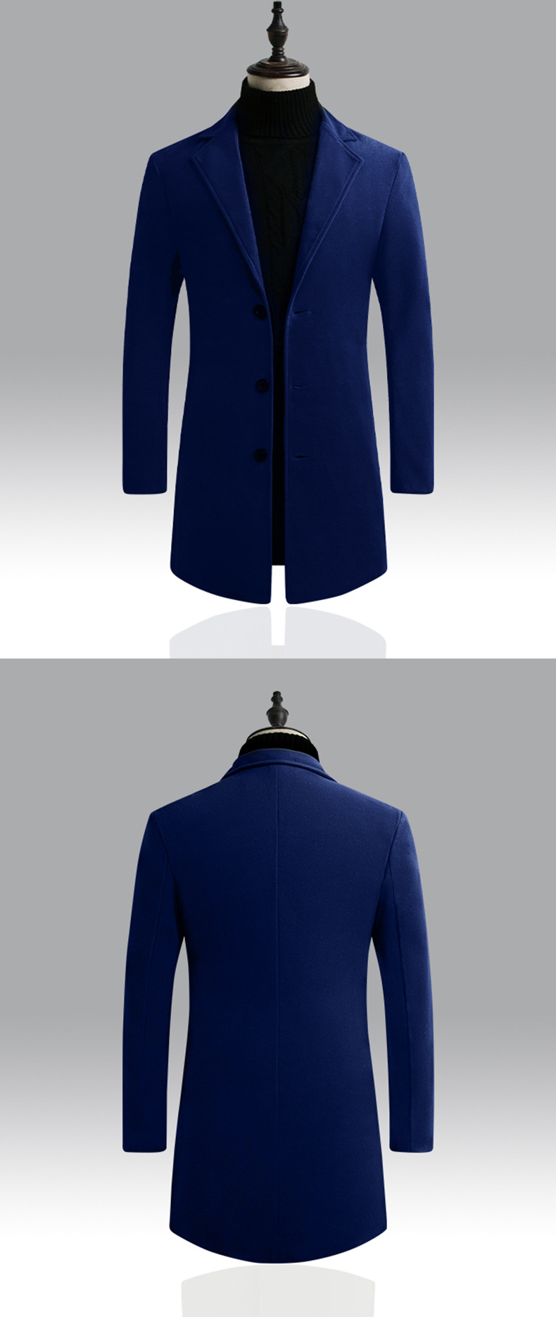 Long Trench Coat Image 3