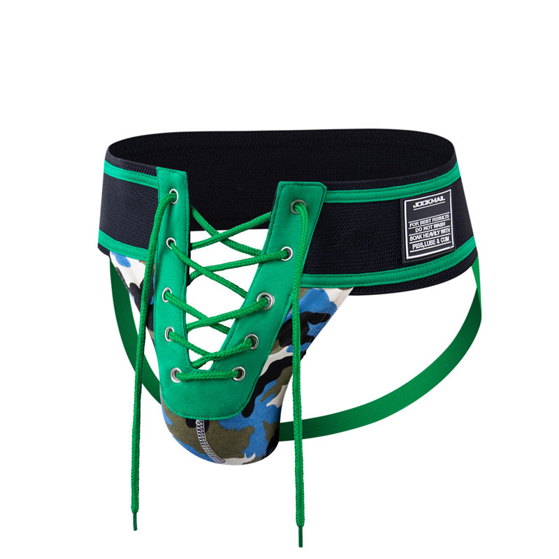 Men's Thong in Green