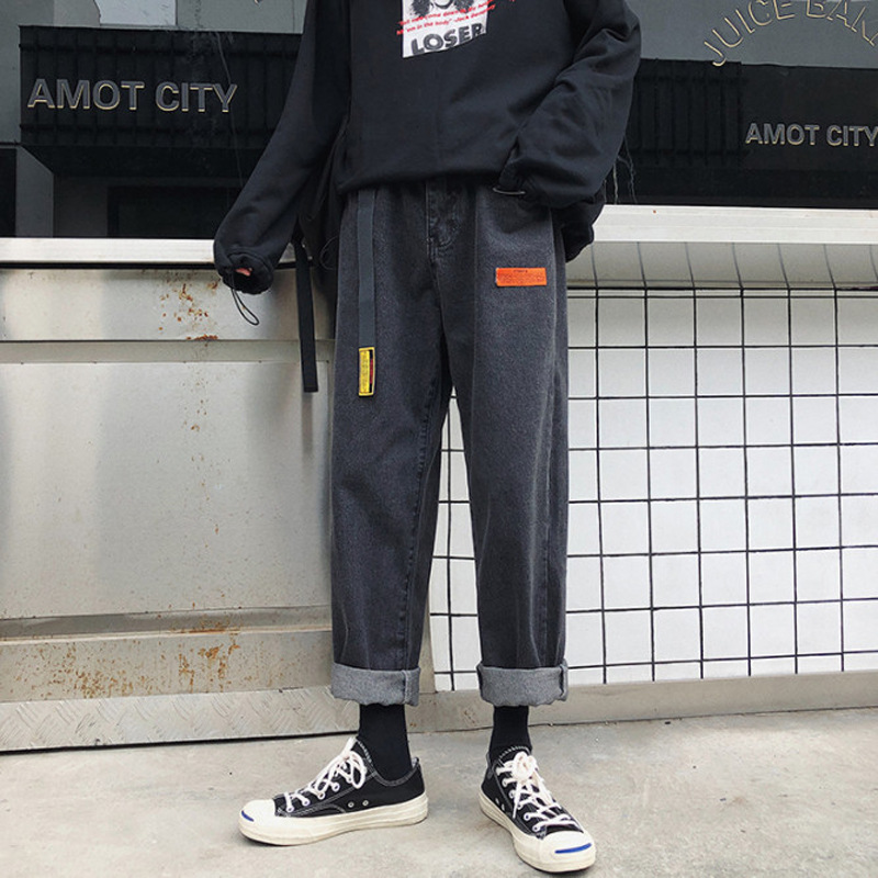 Lockere Jeans mit geradem, weitem Bein - Bild 2