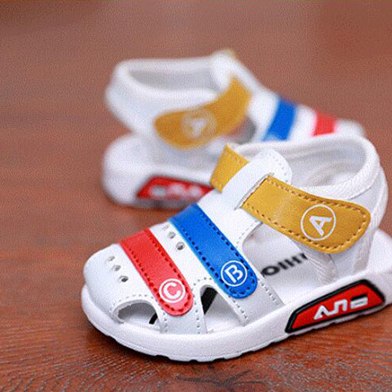 Children's Beach Sandals in White