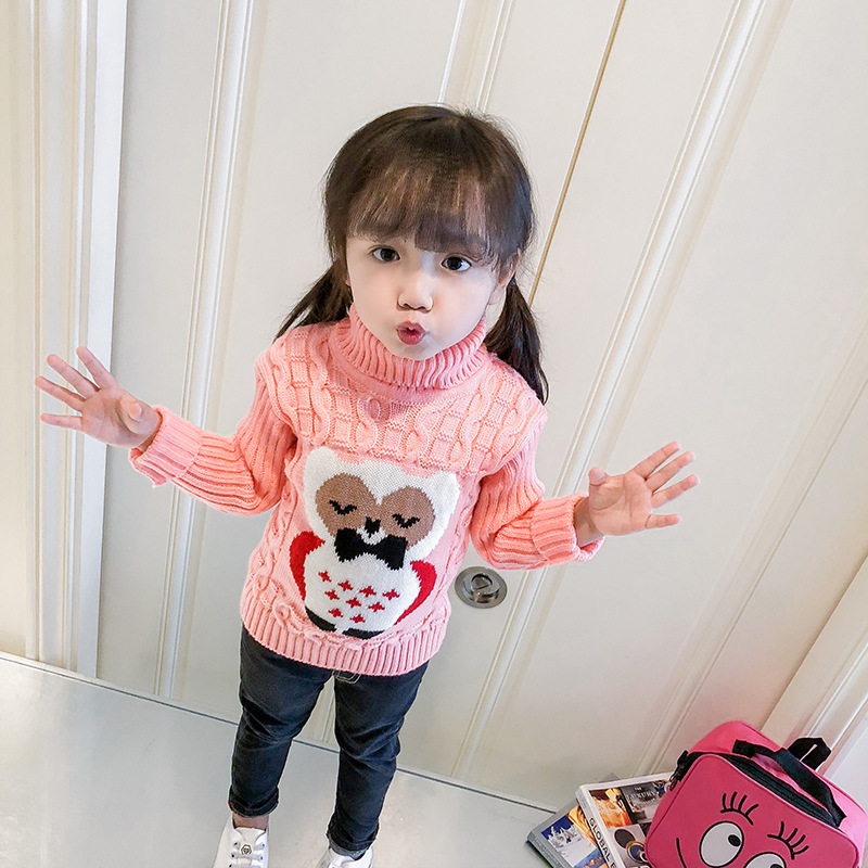 Owl Sweater in Action