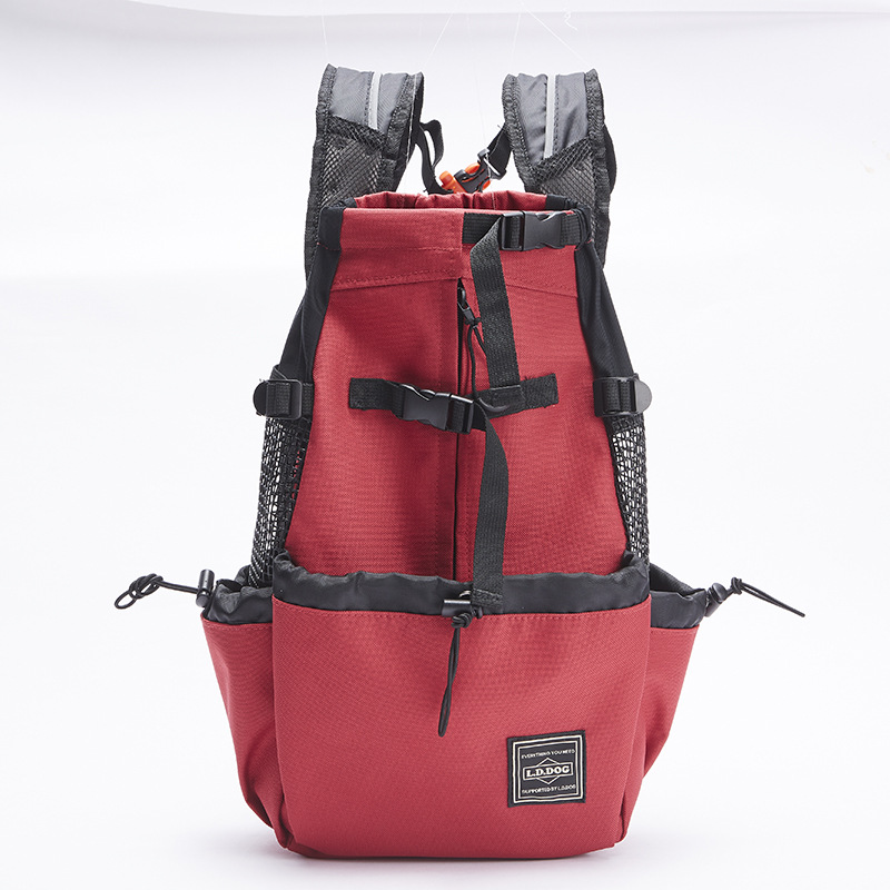Pet Backpack Red Color