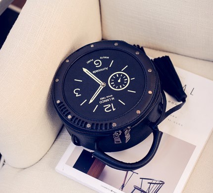 Personalized Small Clock Bag - Stylish Design