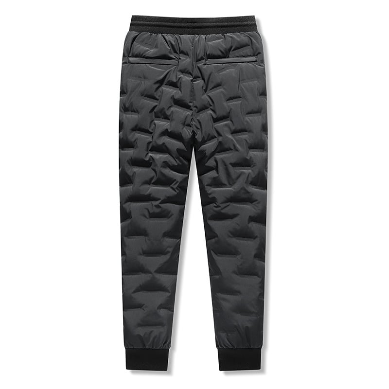 Thick Down Pants in Action