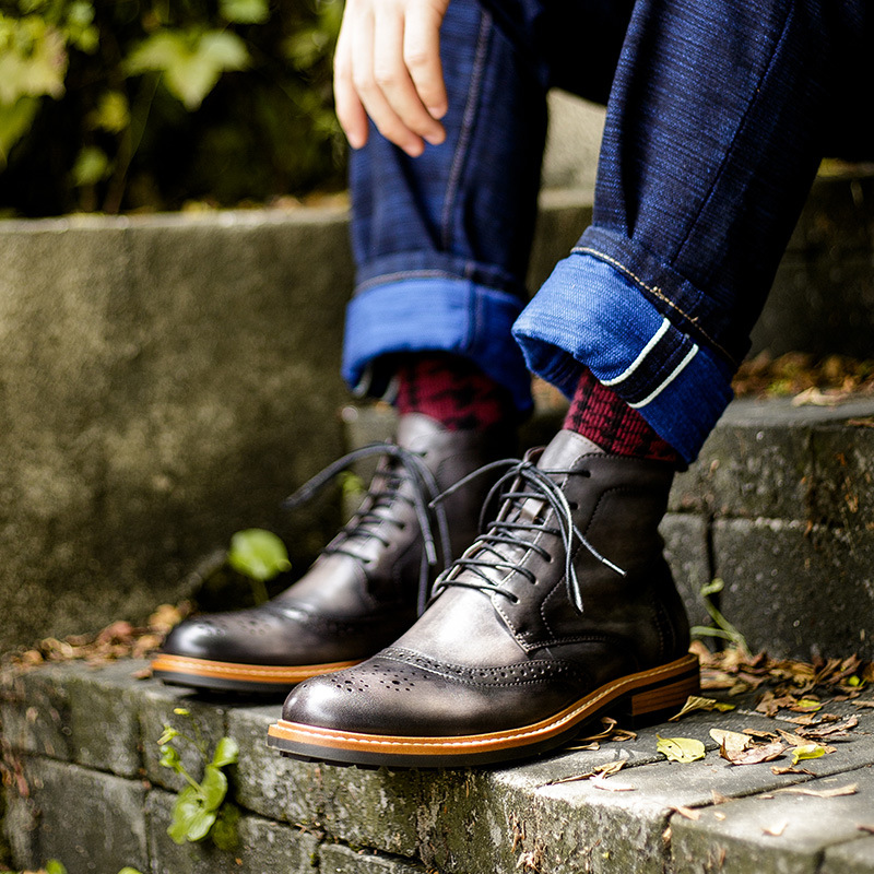 Casual Men's Martin Boots - Image 7
