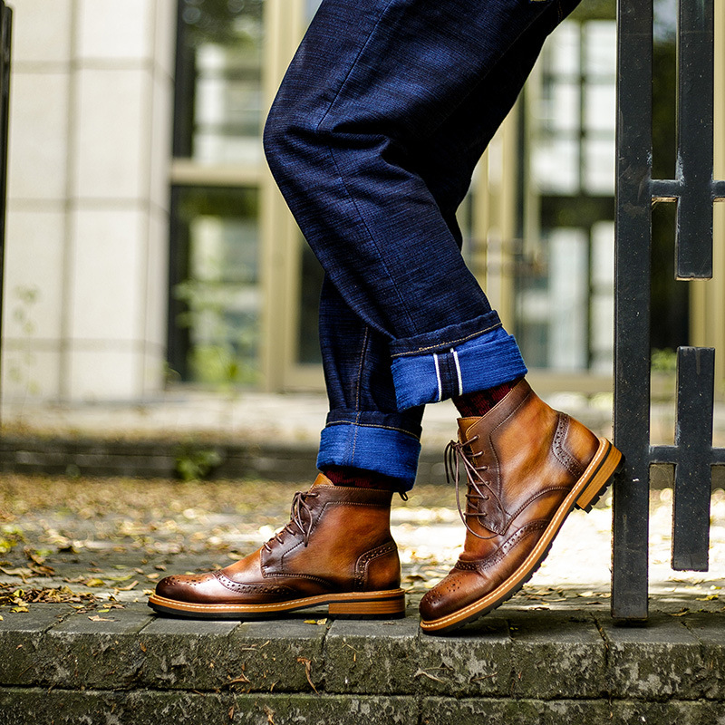 Casual Men's Martin Boots - Image 2
