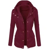 Navy Blue Biker Jacket Style