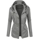 Navy Blue Biker Jacket