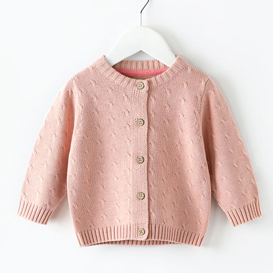 Girl's Knitted Cardigan Style 3