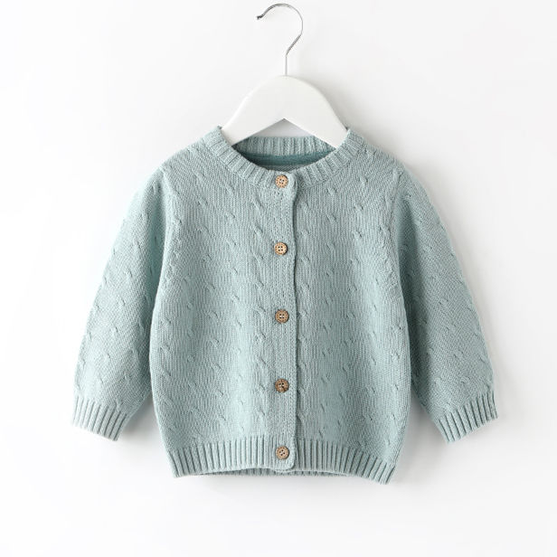 Girl's Knitted Cardigan Style 4
