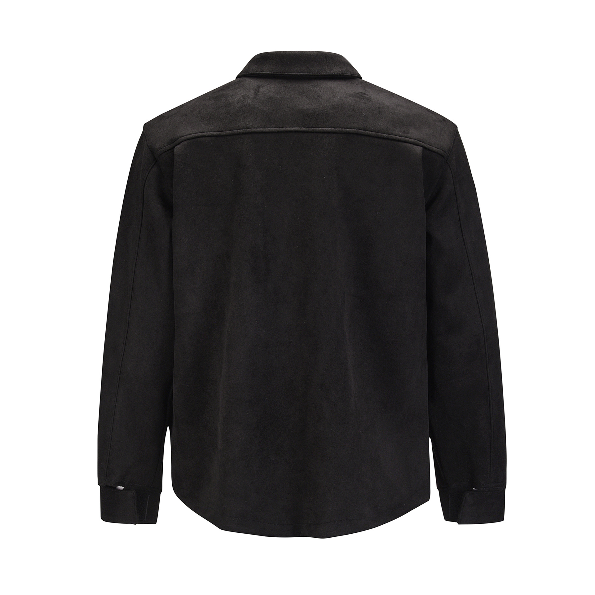 Leather Velvet Padded Jacket Image 3