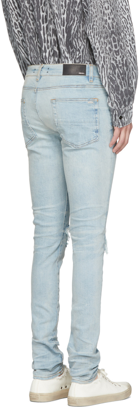 Jeans de marca de moda con diseño roto