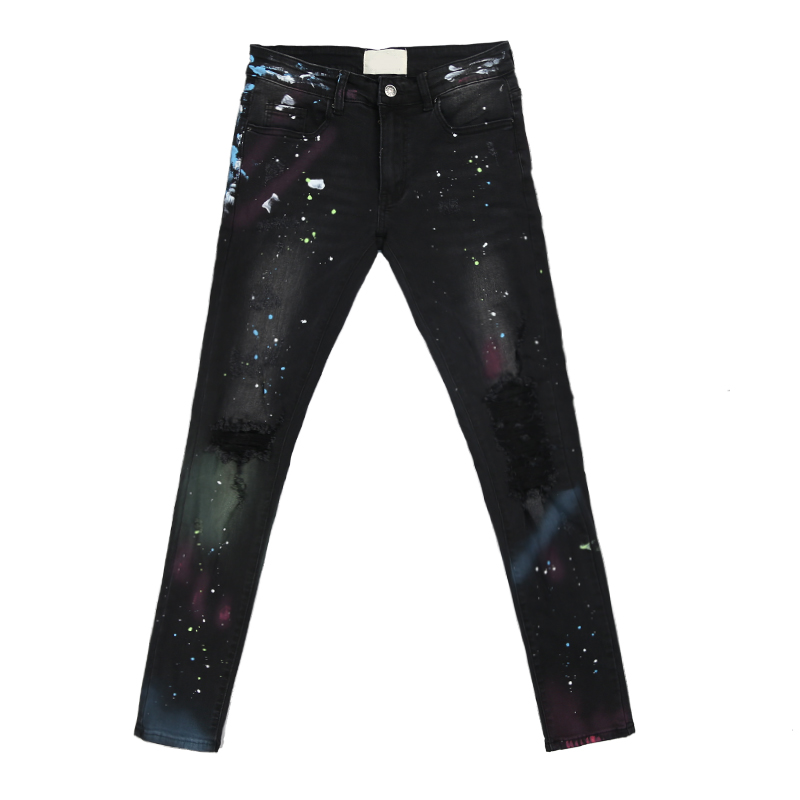 Stylish graffiti jeans