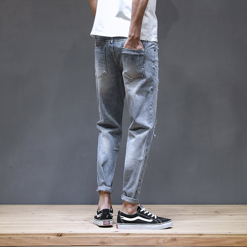 Casual Ripped Men's Pants
