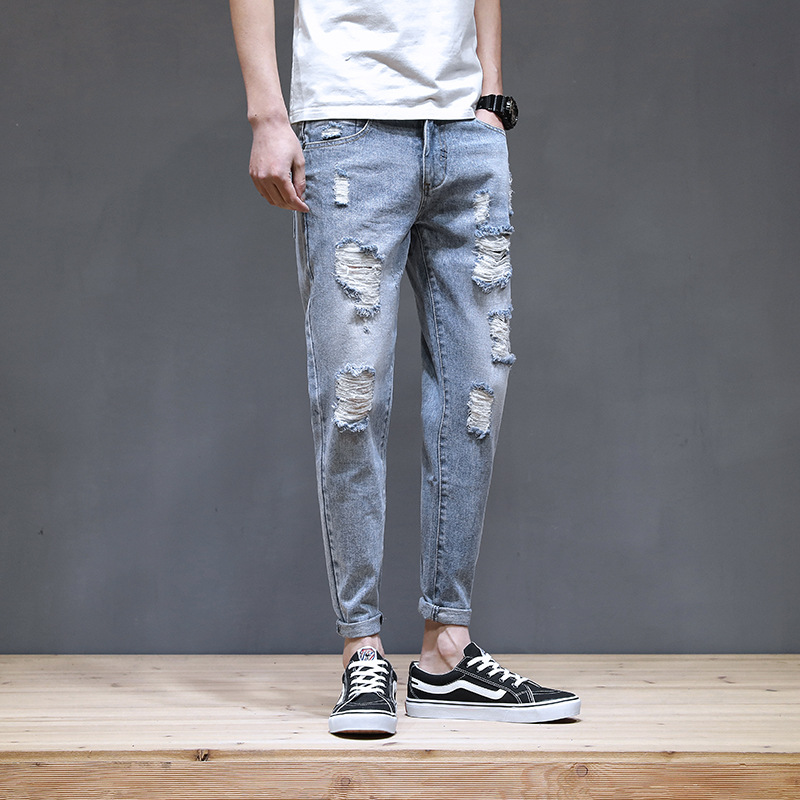 Casual Ripped Men's Pants