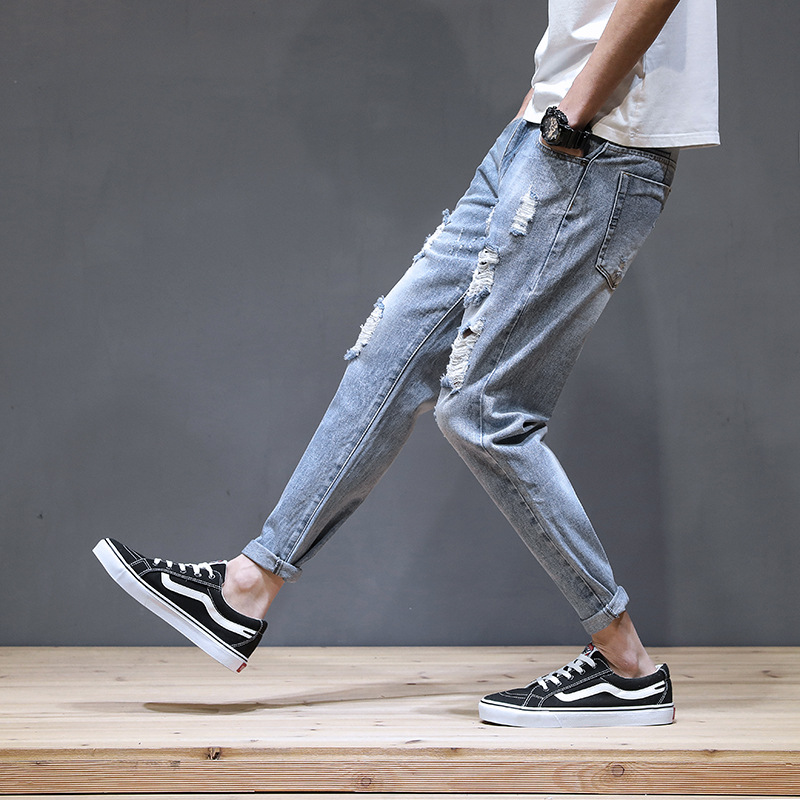Casual Ripped Men's Pants