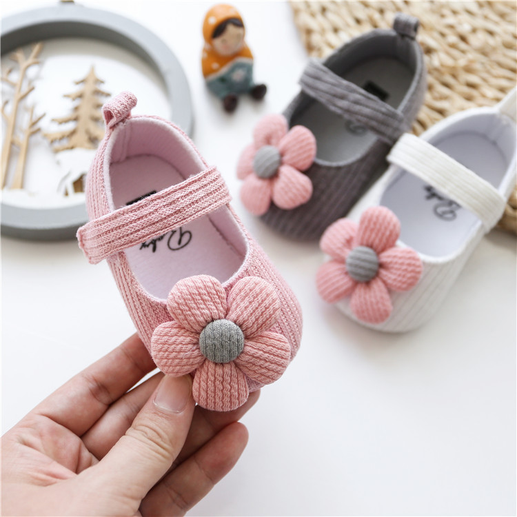 Princess Baby Shoes Grey