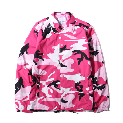 Red Camouflage Coat