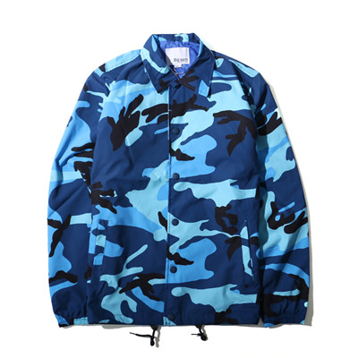 Green Camouflage Coat