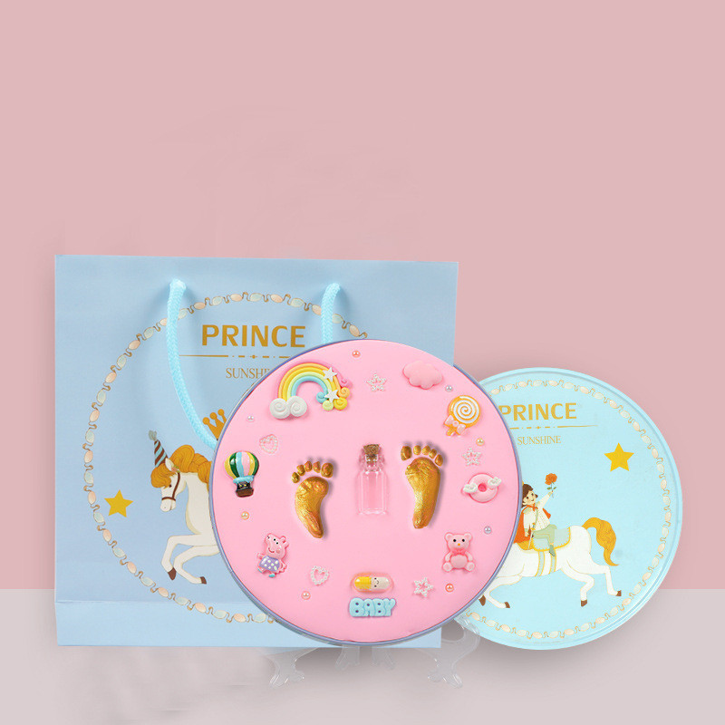 Children's Handprints And Footprints Souvenir