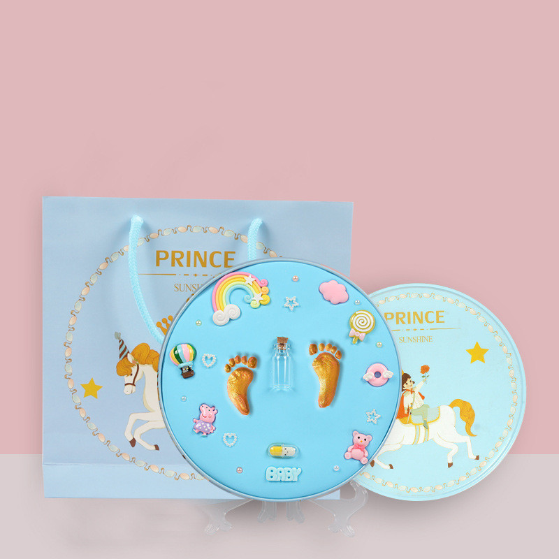 Children's Handprints And Footprints Souvenir