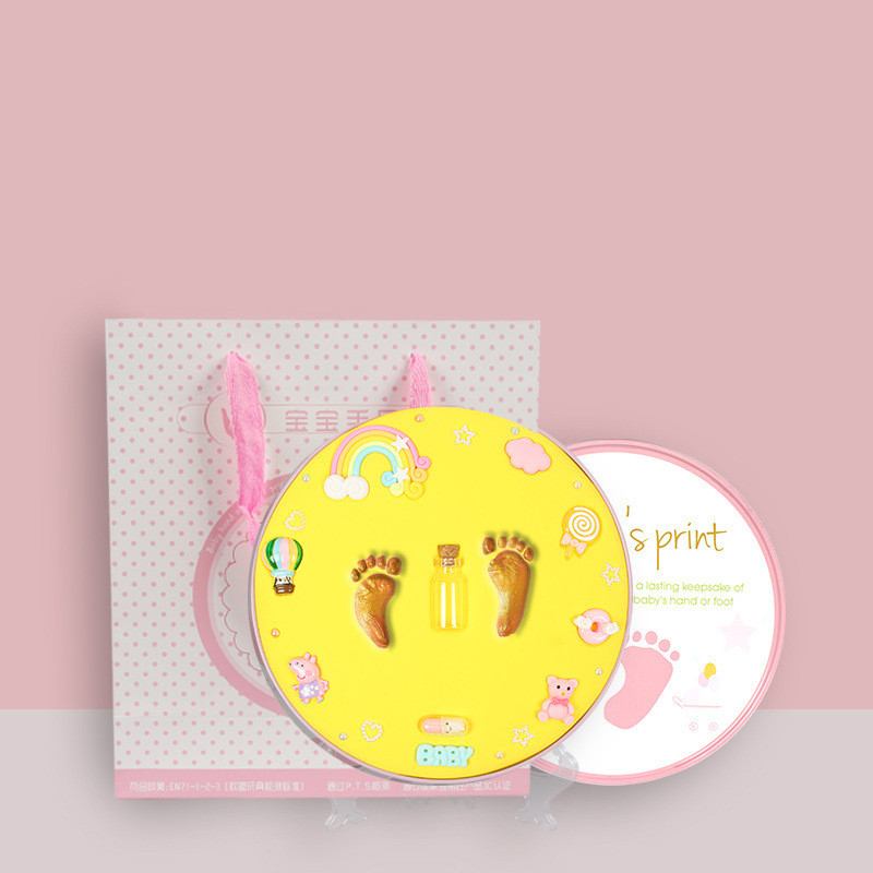 Children's Handprints And Footprints Souvenir