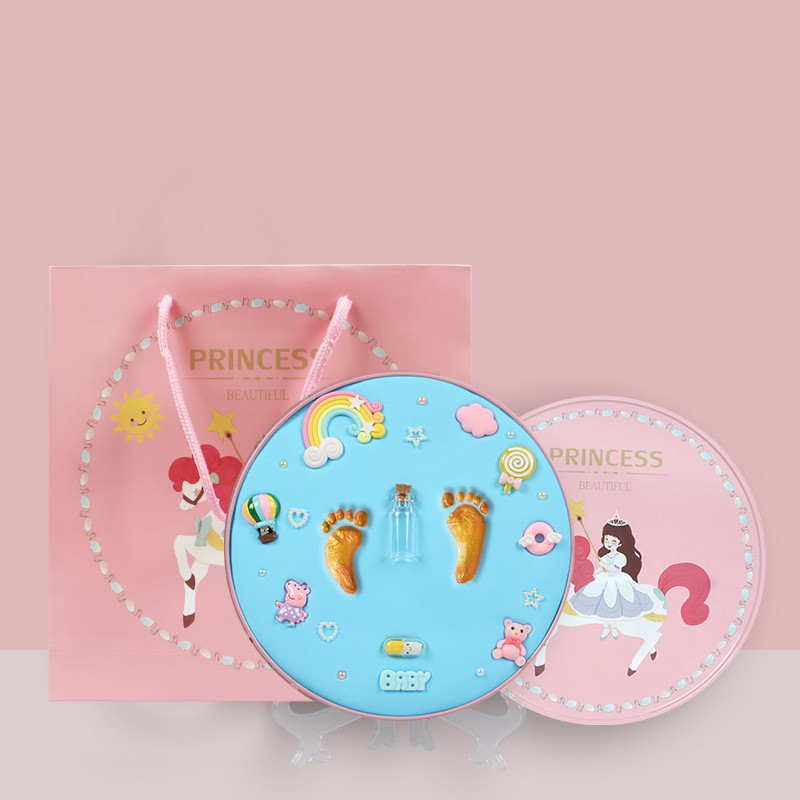 Children's Handprints And Footprints Souvenir