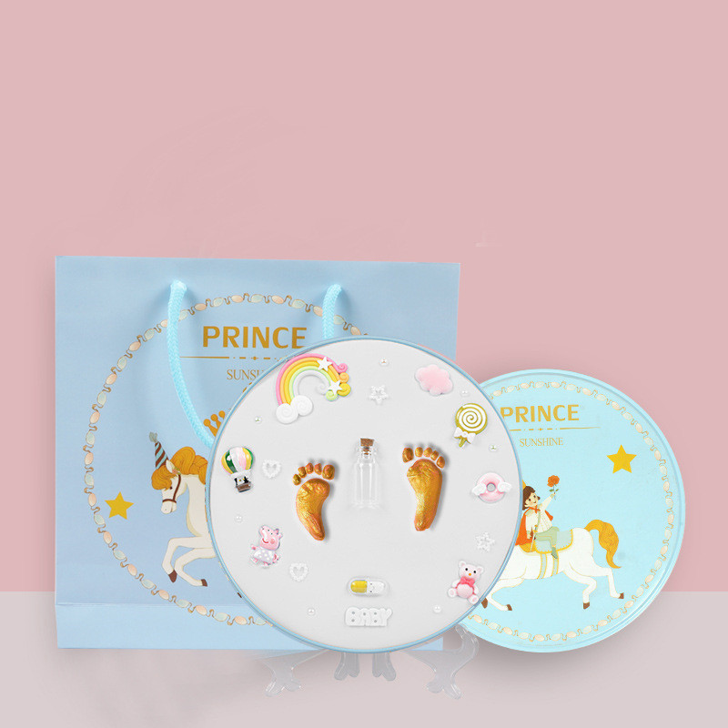 Children's Handprints And Footprints Souvenir