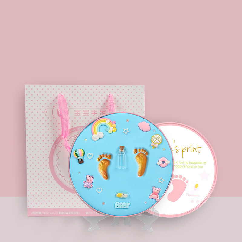 Children's Handprints And Footprints Souvenir