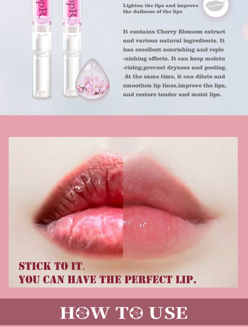 Cherry Blossom Lip Serum Image 4