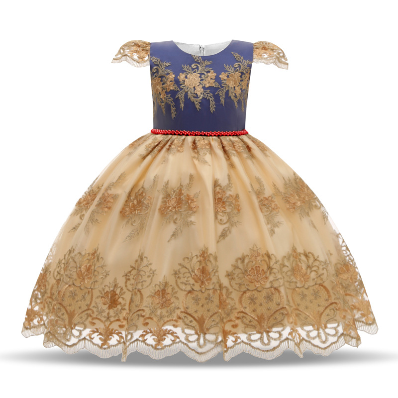 Girls Puffy Princess Dress 3