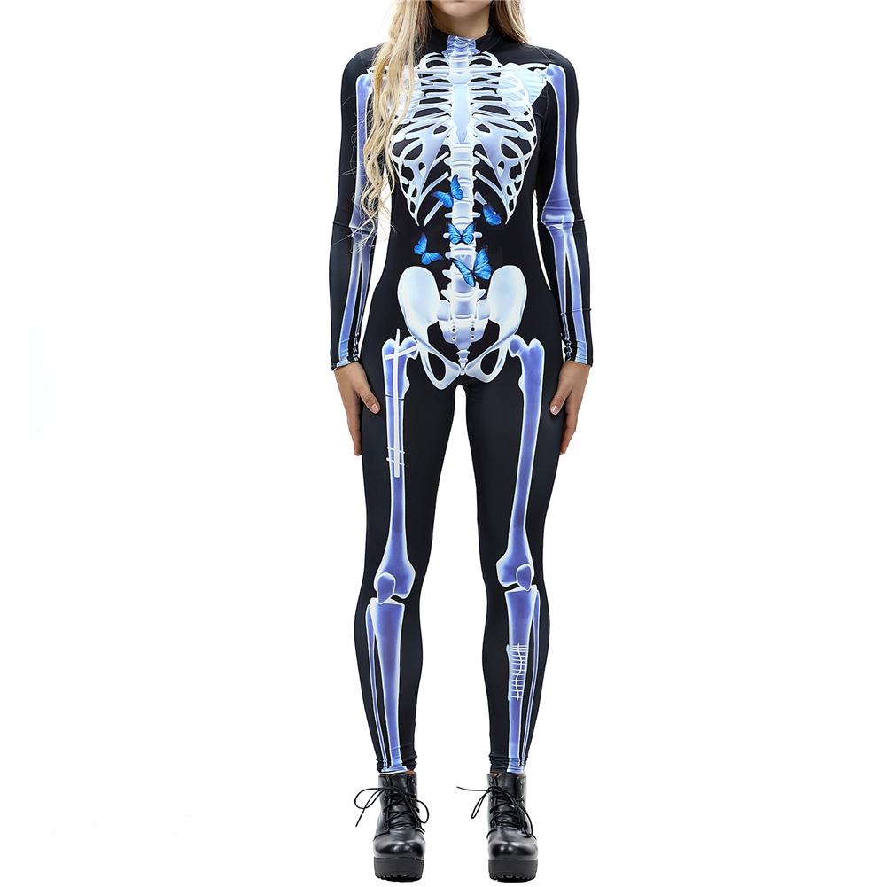 3D Skeleton Jumpsuit Image 6