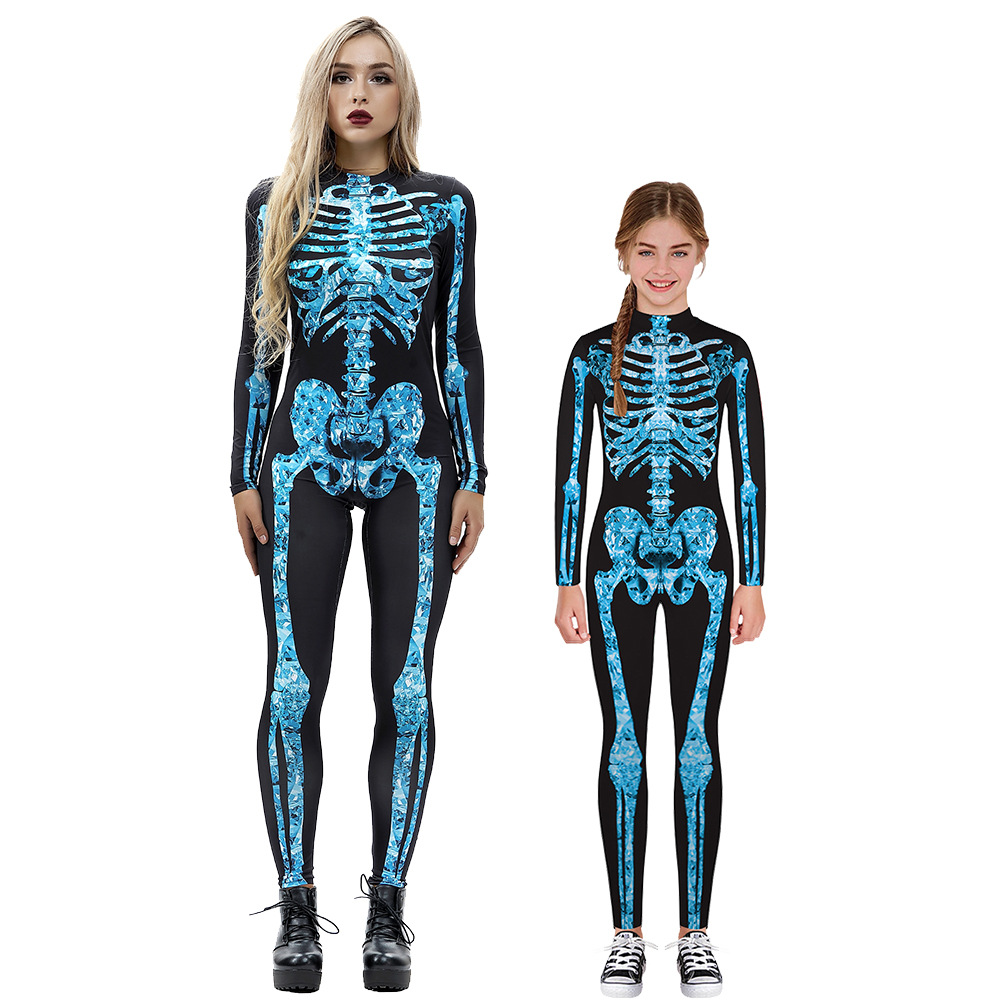 3D Skeleton Jumpsuit Image 3