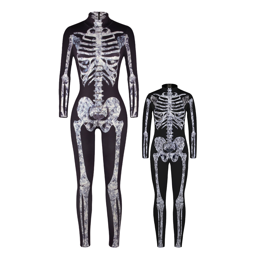 3D Skeleton Jumpsuit Image 2