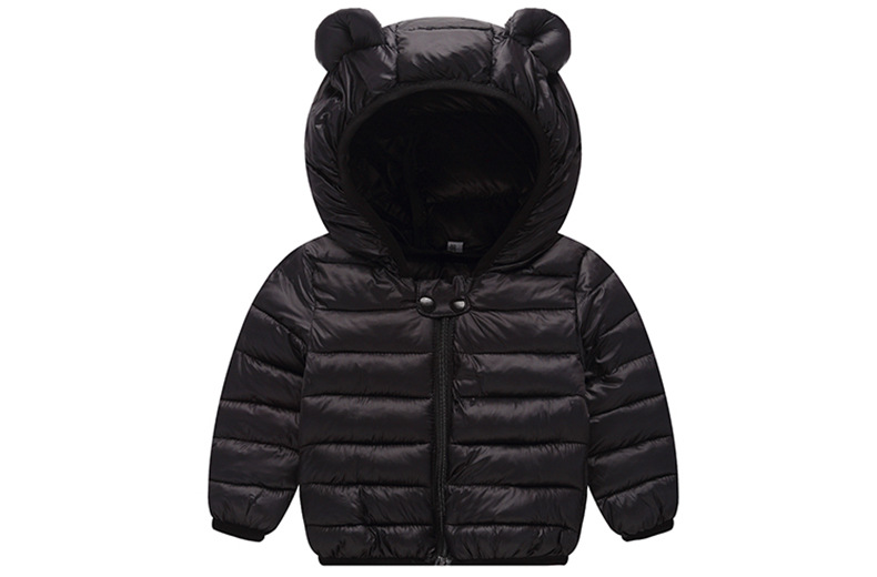 Children's down jacket autumn and winter warm coat light cotton padded coat