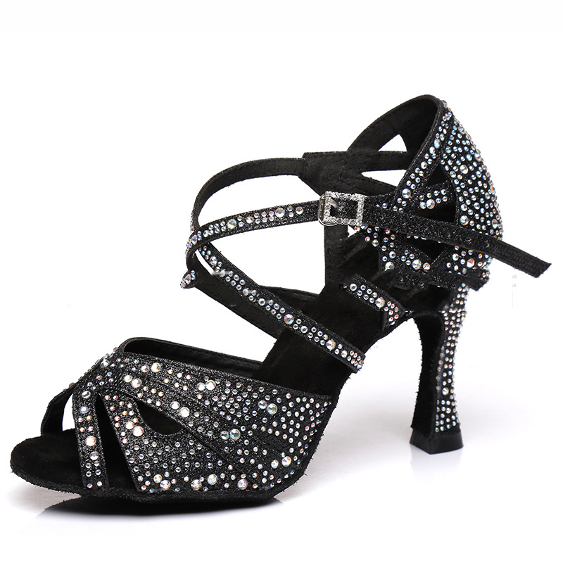 Close-up of Latin Dance Shoes