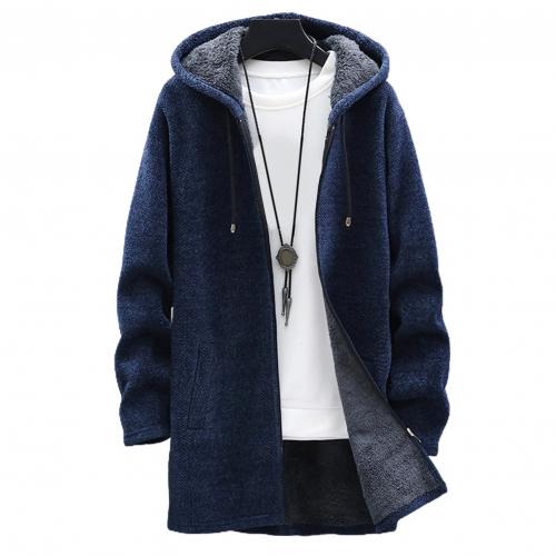 Plush Men's Sweater in light gray