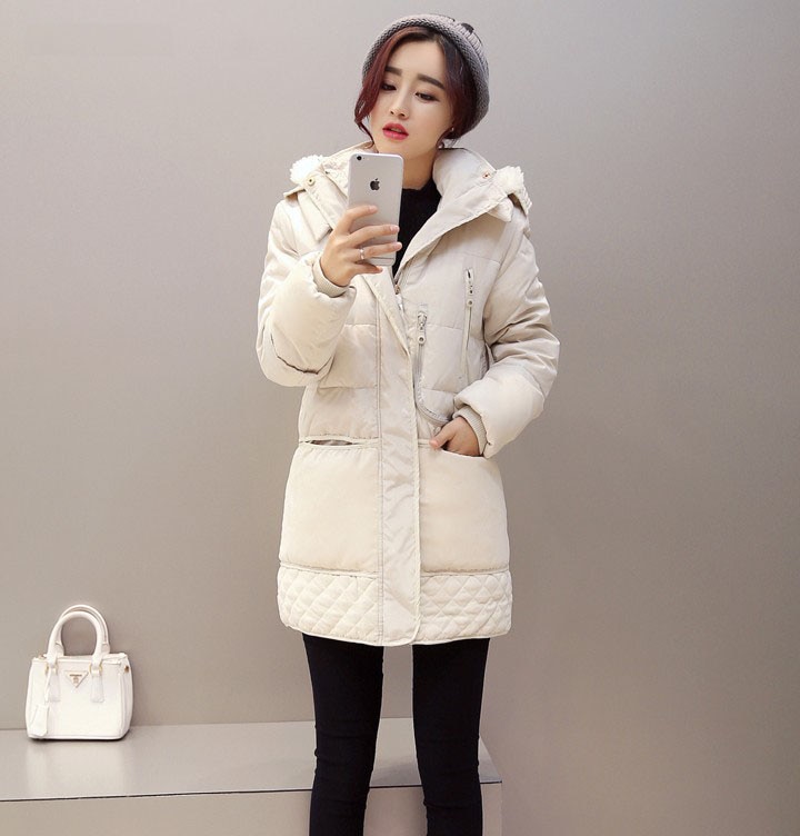 Women's Lamb Wool Coat Image 7