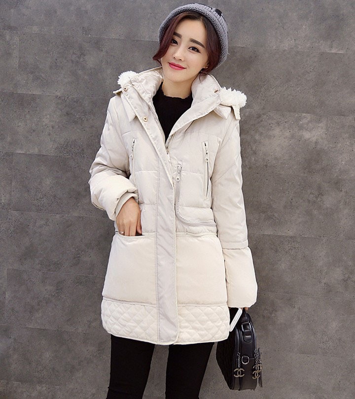 Women's Lamb Wool Coat Image 10