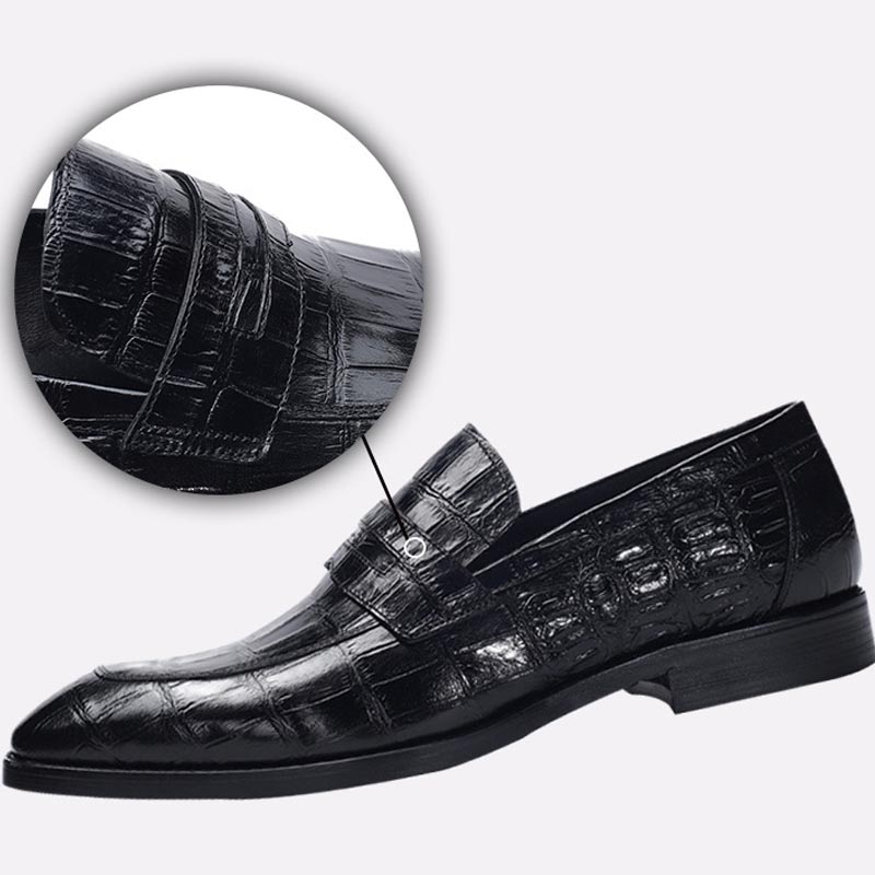 Business Set Foot Men's Cowhide Leather Shoes