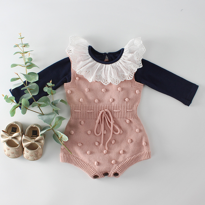 Handmade Wool Ball Baby Sweater - Image 5