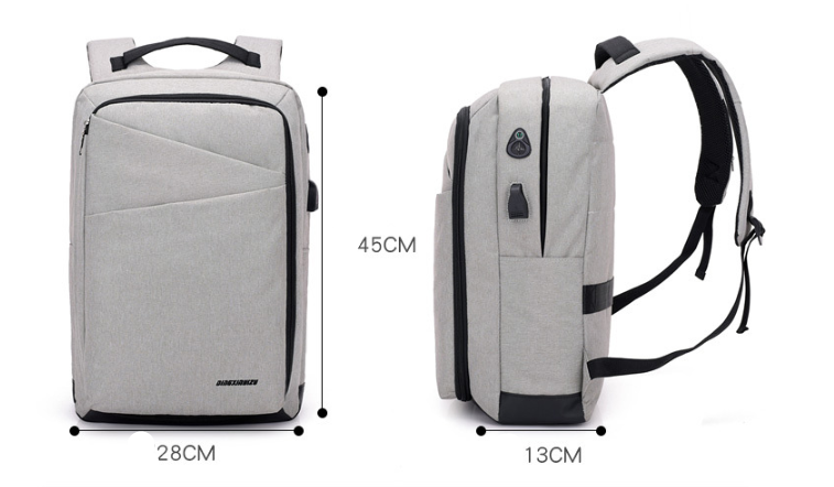 USB Men's Business Shoulder Bag