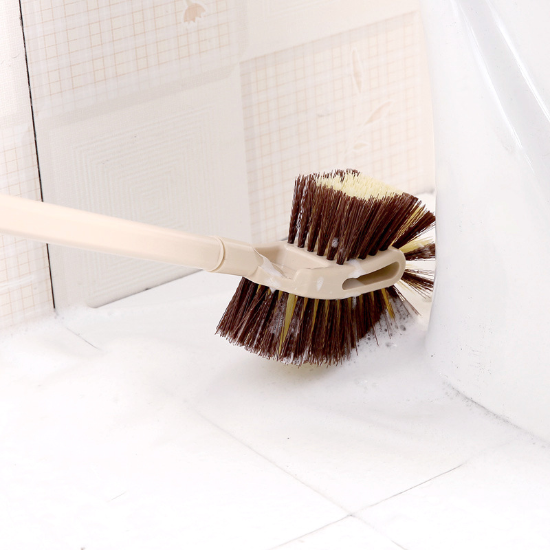 Brown Imitation Wood Toilet Brush