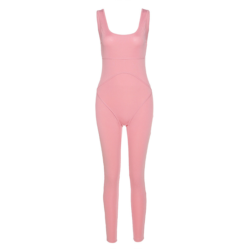 Open-back hip thread jumpsuit - Image 5