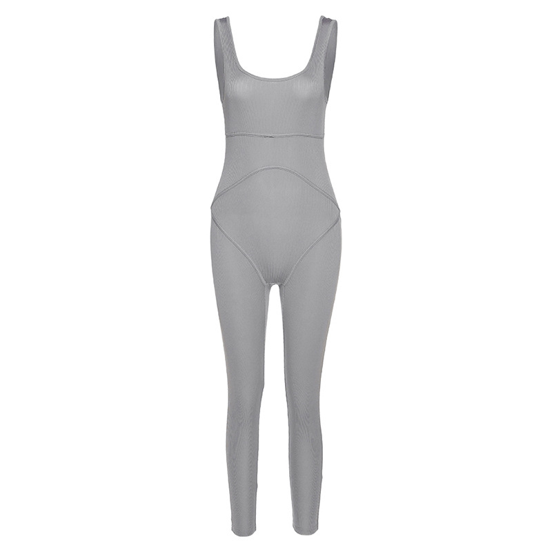 Open-back hip thread jumpsuit - Image 2