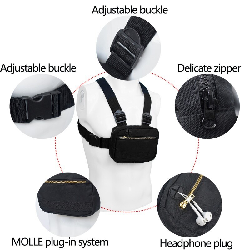 Functional Chest Bag Image 10